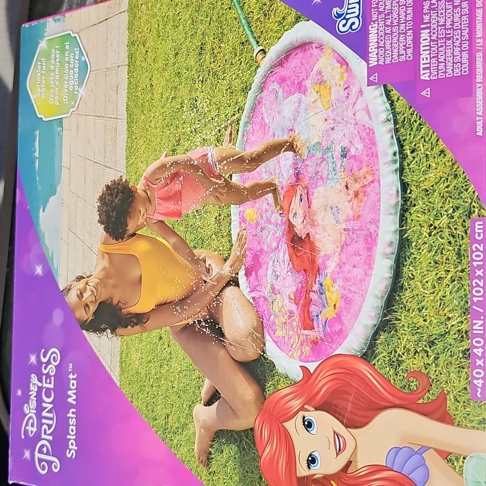 Disney Pink Princess Water Play Mat